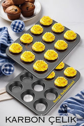 12 li Muffin Kalıbı S.Sebastiani Design 719516